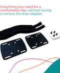 Toe Cages For Peloton Bike And Bike Plus Pedals Aviation Aluminum Build with screws and wrench for easy installation