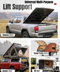 Two Pack 36 Inch Gas Struts 30 Lb Lift Supports For Tonneau Covers Toolbox Lids Cabinet Doors Floor Hatches RV Campers And Truck Toy Boxes Built Tough Lift Assist on a truck's tonneau cover