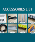 Accessories list for Smart Automatic Wire Stripper Machine With Intelligent Cable Twister And Copper Stripper Cutter.