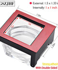Two Pack Push Button Switch Cover Collision Resistant Dustproof Safety Protector For 39x34mm Square Mounting Hole Momentary Type
