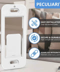 Pico Remote Wall Plate Brackets 4 Pack Snap In Installation Durable Wall Mount Compatible With Pico Remote, easy installation guide