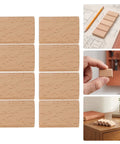 Solid Wood Tenons For Furniture Joinery 100 Piece Kit Of Individually Wrapped Cabinet Splicing Connectors For DIY Woodworking Projects And Hardwood Frame Assembly Dust Resistant And Easy To Use, stacked wood tenons