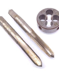 Heavy Duty HSS Metric Threading Kit With M6 X 0.75mm Taper And Plug Tap Combined With A Pro Grade Die Set, M6 die and taps