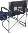 Foldable Cooler Chair With Attached Side Table For Camping Hiking And Backpacking Keeps Drinks Cold With Detachable Insulated Cooler