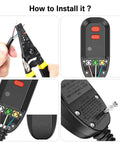 Installation steps for GFCI Replacement Plug Assembly Auto Reset 15 Amp Two Prongs With 5 Year Warranty.