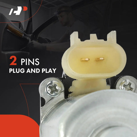 2-pin connector of Rear Right Power Window Lift Motor for Dodge Ram 1500 2002 to 2008, Ram 2500 2003 to 2005, 2008 to 2009