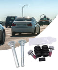 Super Durable Rear Brake Caliper Slider Pin Kit For Ford Transit 2006 To 2014 Ensures Smooth Glide And Rock Solid Stability For Easy Install And Top Notch Braking Power You Get. metal guide bolts with rubber boots
