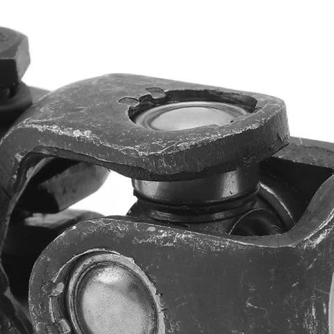 Close-up of Heavy Duty Steering Universal Joint and Drive Shaft Coupler forged from reinforced alloy steel with a 36 tooth spline.