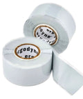 Two rolls of self-adhering tool attachment tape with glass fiber reinforcement no heat needed no mess grip for tool handles gray 12 foot roll