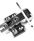 Full Overlay Concealed Kitchen Cabinet Hinges 105 Degree 2 Cam 4 Way Adjustable Frameless European Hinges With Screws Set Of Four