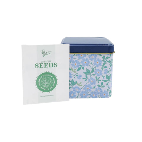 Herbal Tea Garden Starter Kit With Lavender Chamomile And Lemon Balm Seeds In 3 Square Tin Planters No Fuss Easy Indoor Homegrown