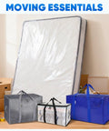 Heavy Duty Waterproof Mattress Bag For Moving And Storage Protect Queen Size Mattress During Transit 1.5 Mil Thickness