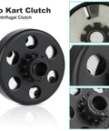 Three Quarter Inch Bore 12 Tooth Centrifugal Clutch With 4 Ft 35 Chain For Predator 212 Go Kart Engines, clutch kit close-up