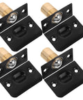 Four Pack Stainless Steel And Copper Ball Roller Catch Latches With Adjustable Spring Design, Reliable Latch Mechanism