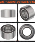 Front Wheel Hub Bearing Pair For Ford Focus 2000 To 2011, Ford Fiesta 2011 To 2013, And Mazda 2 2011 To 2013 Front Position