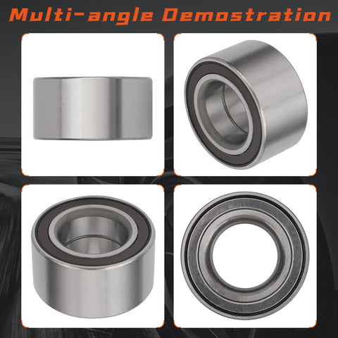 Front Wheel Hub Bearing Pair For Ford Focus 2000 To 2011, Ford Fiesta 2011 To 2013, And Mazda 2 2011 To 2013 Front Position