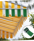 Heavy Duty Repair Tape Workhorse For Greenhouses Tents Canopies RV Awnings And Boats, Waterproof Sealing Patch Kit, green roll