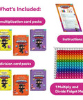 Number Ninja Multiplication And Division Game For Grades 2 Through 4 A Fast Paced Kid Friendly No Fluff Math Challenge contents.