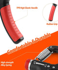 Adjustable Grip Strength Trainer With Easy Resistance Dial Hand Grip Strengthener for forearms, wrists, and fingers, TPR handle