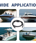 Wide application of Five Sixteenth Inch Inner Diameter Marine Boat Fuel Line With Connector Assembly, 7.5 Feet Long