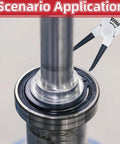Using Heavy Duty Snap Ring Kit With 225 Quality Circlips Covering M3 To M25 Sizes Built From Tough Black Alloy Steel for installation.