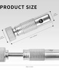 Valve Stem Removal And Installation Tool for aircraft tires, detailed size in mm, metal construction, OEM quality.