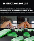 Pro Grade Hardness Test Kit For Industrial Minerals With Storage Box 2 To 9 Scratch Tester Set for jade and stone testing