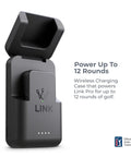 Link Pro Wearable Golf Tracker: Auto Tracks Every Shot With AI, No Phone Needed, Pocket Friendly with charging case