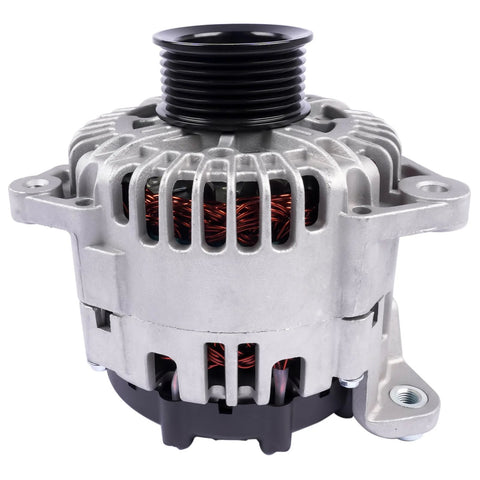 130A 110A High Output Alternator Replacement For Infiniti QX56 2008-2010 And Nissan Armada 2007-2015, Plus Frontier NV Series