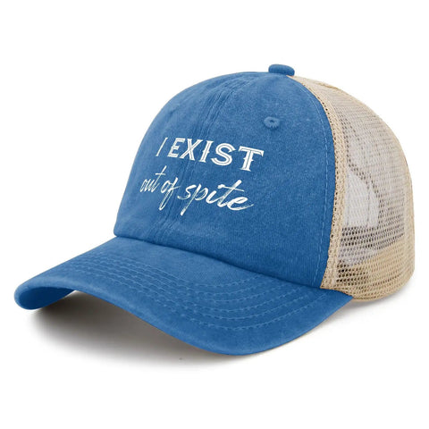Breathable Women's Running Trucker Cap With Adjustable Buckle Lightweight Sport Hat For Outdoors Dope Front Graphic Design