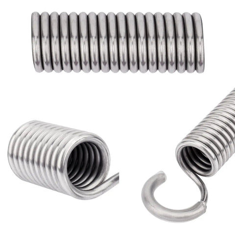 Heavy Duty Stainless Steel Recliner Springs For Couch And Chair Repair Dang Solid Tension Coil Replacement close-up view of coils
