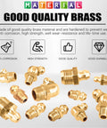 180Pcs SAE Brass Hydraulic Grease Fittings Kit Pro Grade showcasing brass fittings and material quality features.
