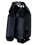 Back view of Go-To Premium Waterproof Dry Bag Backpack For Kayaking And Outdoor Adventures showing straps and double-lock opening
