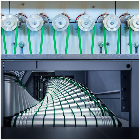 12mm Round Polyurethane Drive Belt, 3m Length Green PU Rough Surface Belt For Transmission, Tough As Nails Heavy Duty, High Tension, Abrasion Resistant, Oil Proof, Waterproof And Chemical Resistant