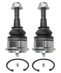 2-4 Inch Front Upper Suspension Ball Joints Beefed-Up Upgrade Kit For 2007-2018 Chevy Silverado 1500 Tahoe, 2007-2014 Suburban 1500 And Avalanche, 2007-2014 GMC Sierra 1500 Yukon - pair with dust boots