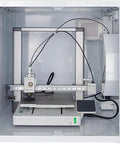 Front view of Pro Grade 3D Printer Enclosure With LED Light, Noise Dampening, Dust Proof Cover, Built-In Thermometer And Hygrometer