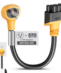 Drop The Standard 120 V Wall Adapter Right Into Your Tesla Gen Two Three Mobile Connector For Easy Home Charging On Model Three Y S X Road Trips With Zero Fuss Today - Nema 5-15 adapter with 120V plug.