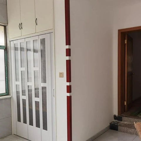 Top Tier Wood Edge Nosing Trim For Window Sills And Door Frames Heavy Duty Stair Edge Guard And Wall Corner Shield No Sweat Install Baseboard Protector on wall and door frame.