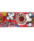 Heavy Duty Dc Dc Boost Converter Step Up Module 10 To 60V Input circuit board with capacitors and inductor for solar projects.