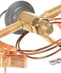 Expansion Valve EBFSE-A-Z 90 For Commercial Refrigeration Equipment Replacement Part 09-09543 with copper fittings and screws