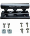 Bike Fork Mount Block for Car Racks and Truck Bed Storage Fits 9x100mm 15x110mm 15x100mm 12x100mm 15x150mm Heavy Duty Bike Transport Accessory Durable Aluminum Construction For Long Lasting Durability And Quick Easy Install Gear Up, M15x110mm with bolts
