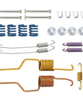 Heavy Duty Rear Parking Brake Hardware Kit For Toyota Tacoma 2005 To 2023 Fits All Engines With Rust Proof Steel Parts And 18k1776 Replacement Specs To Get Your Truck Back In Top Gun Shape spring and clip set