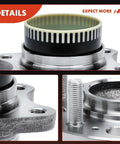 Close-up view of Rear Wheel Bearing And Hub Assembly 5 Lug Compatible With Hyundai Tucson 2010 To 2015 Sonata 2010 To 2014