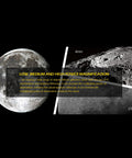 1.25 Inch Plossl Telescope Eyepiece Set With 10mm And 25mm Plossl Eyepieces And 2x Barlow Lens showing lunar magnification