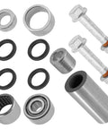 Rear Swing Arm Bushing Kit For Honda Includes Pivot Shafts And Collars Needle Bearing Dust Seals Bolts Nuts And Bearing