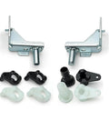 Refrigerator Door Hinge Kit Replacement For Left And Right Doors Includes Hinges Closers And Hinge Bearings Ultra Durable Quiet Operation Fits Frigidaire Electrolux Kenmore Models shown