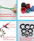 All In One Car AC Repair Kit With 838 Pieces Including Valve Cores O Ring Seals Dust Caps Gasket Seals And Tools For Fast DIY Car AC Service And Pro Level Maintenance featuring tools, seals, and gaskets
