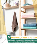 Heavy Duty 20 Piece Suction Cups With Screws 40mm Clear Pvc Sucker Pads, securing towels and decor on bathroom wall.