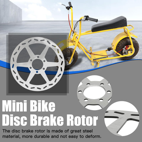 Mini Bike Hydraulic Brake Kit With 180mm Rear Disc Rotor Replacement For Baja Doodle Bug DB30 Blitz Dirt Bug Predator 79cc 97cc 2.8hp Engine Parts Upgrade Your Stopping Power And Smooth Responsive Braking