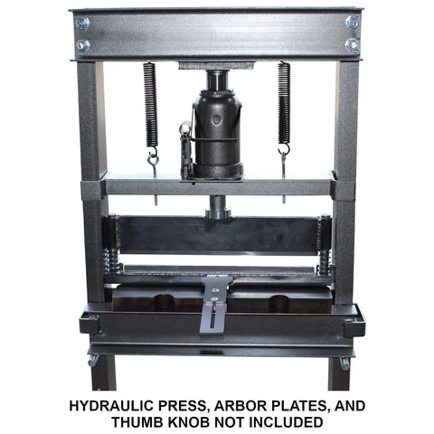 Beefy 20 Ton Fully Welded Press Brake for Metal Fabrication, Heavy Duty Hydraulic Bender front view.